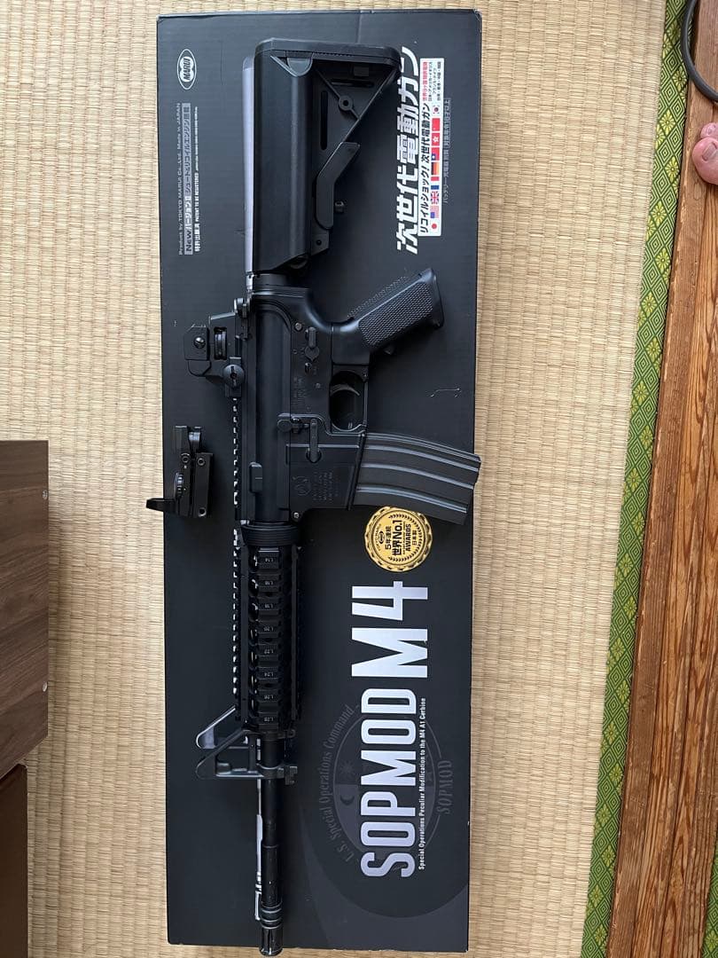 おまけスコープ追加　値下げ不可　次世代電動ガン SOPMOD M4
